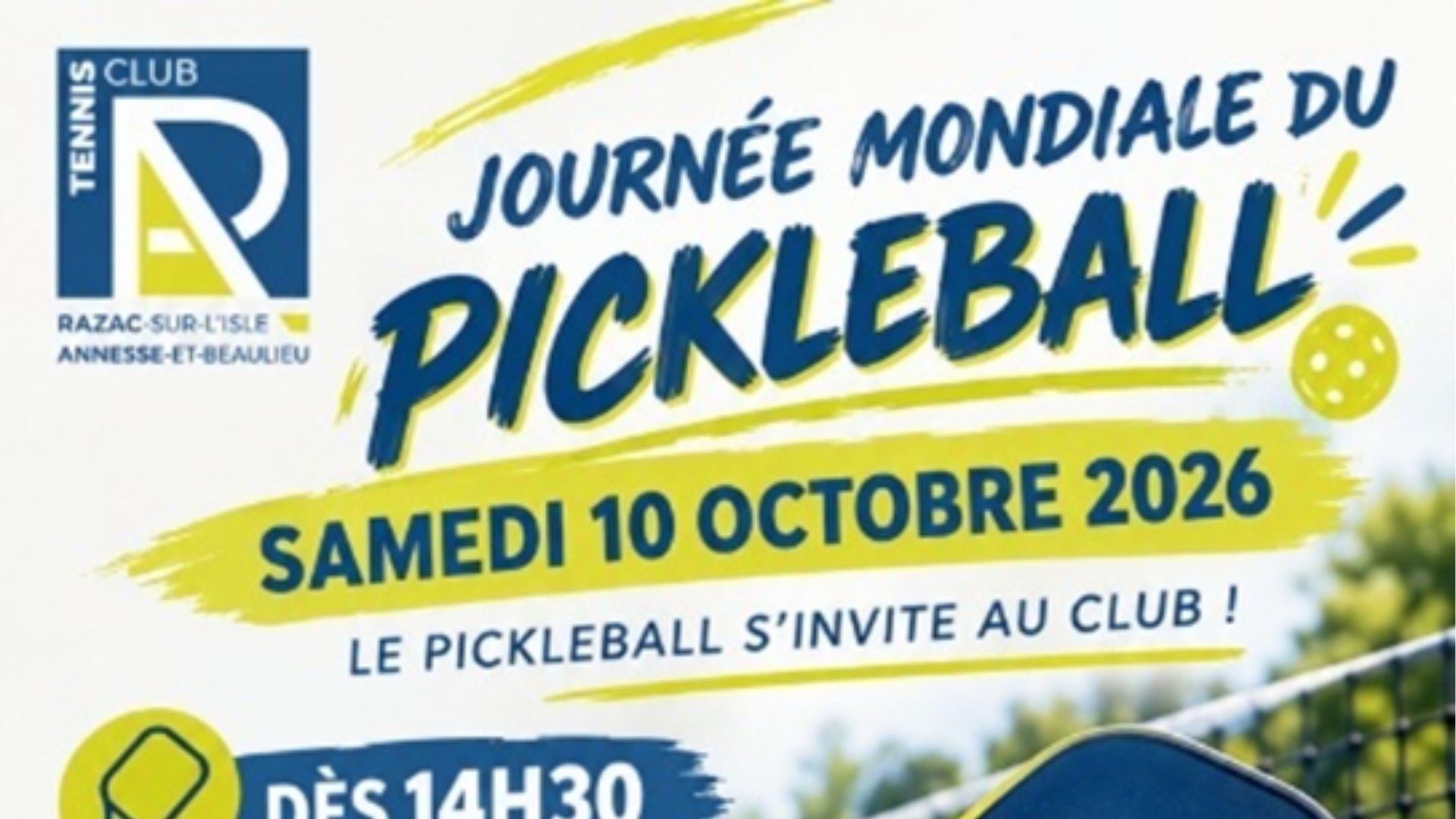 Journée mondiale du Pickleball