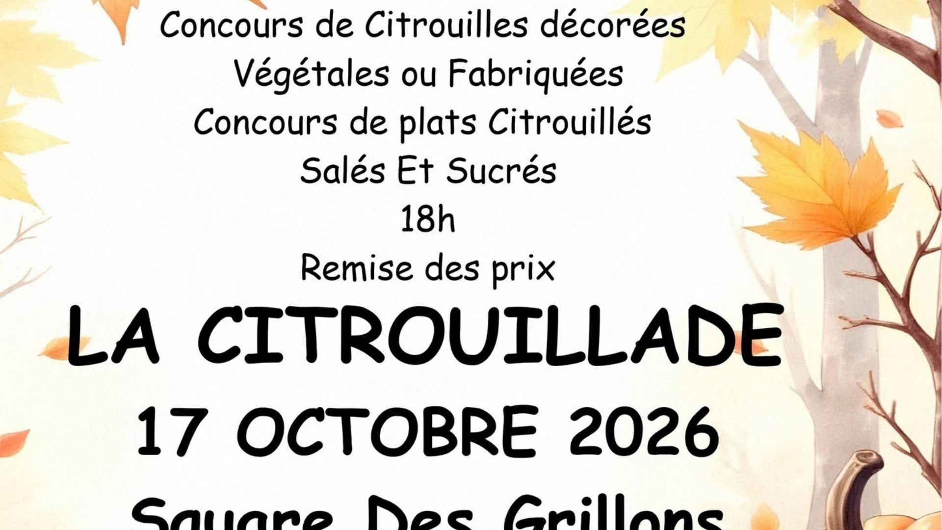 La citrouillade 