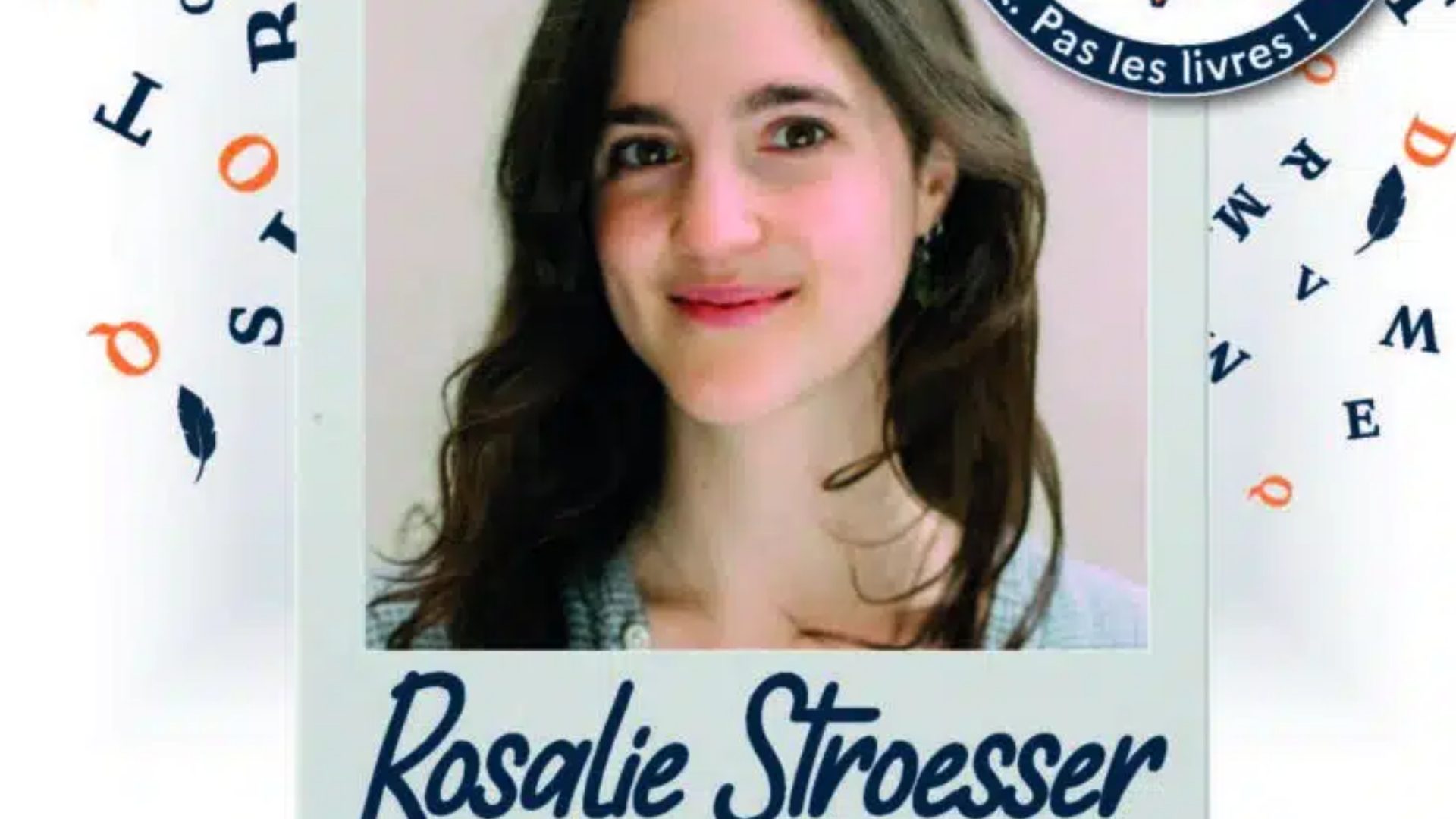 Apéro-littéraire avec Rosalie Stroesser