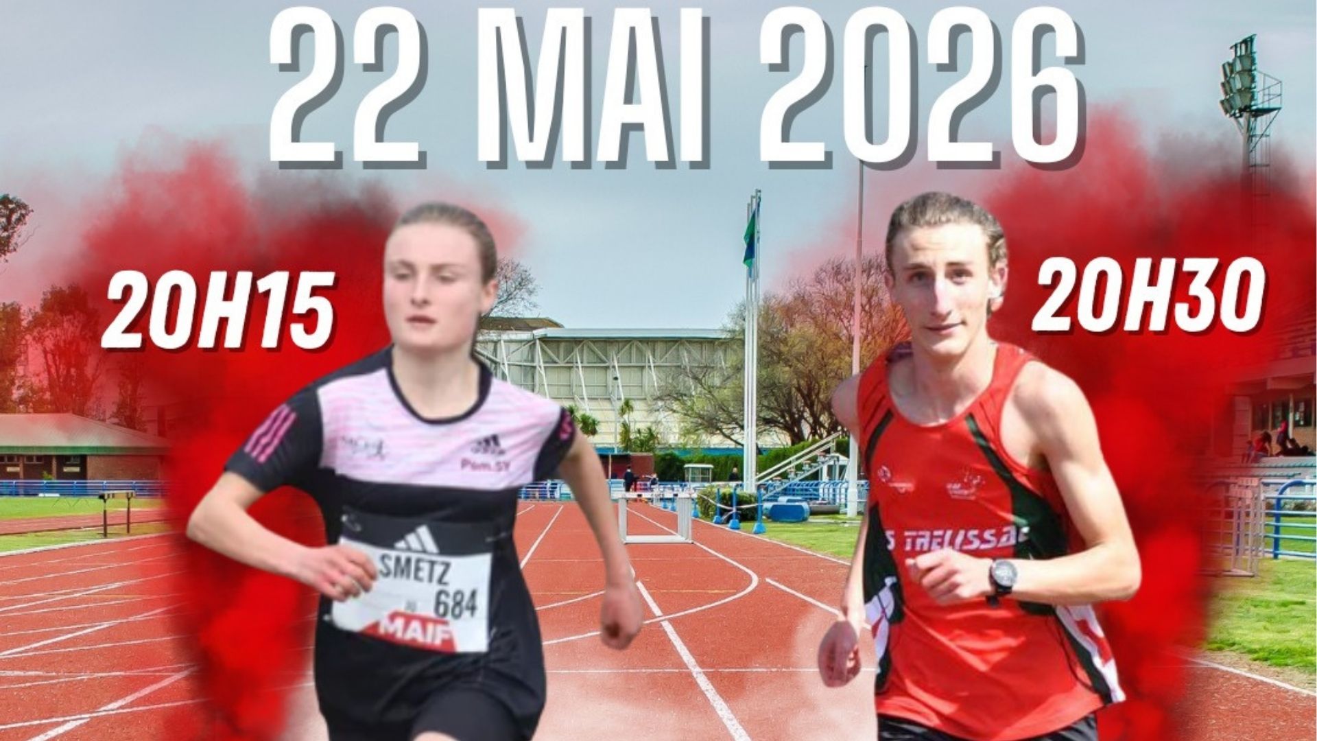 Soirée des 1000 mètres à Trélissac