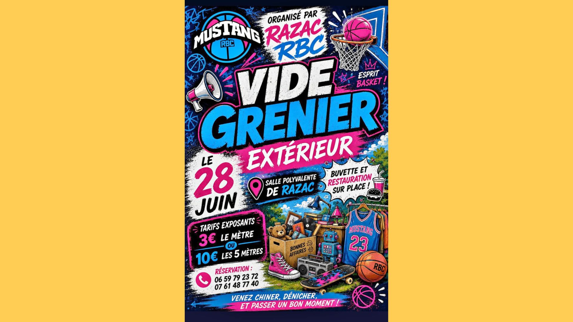 Vide-greniers de Razac-sur-l'Isle