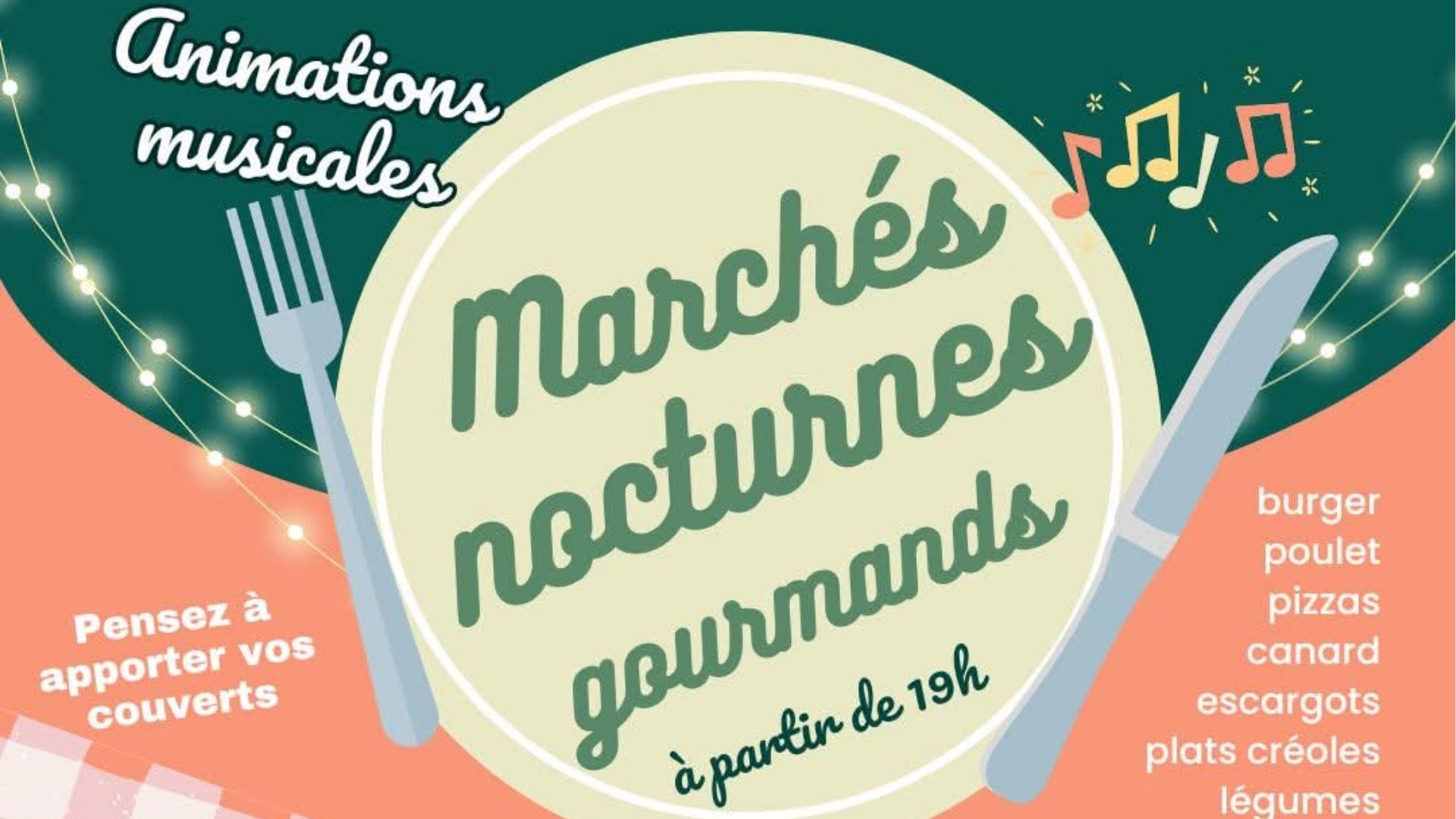 Marchés nocturnes gourmands à Marsaneix