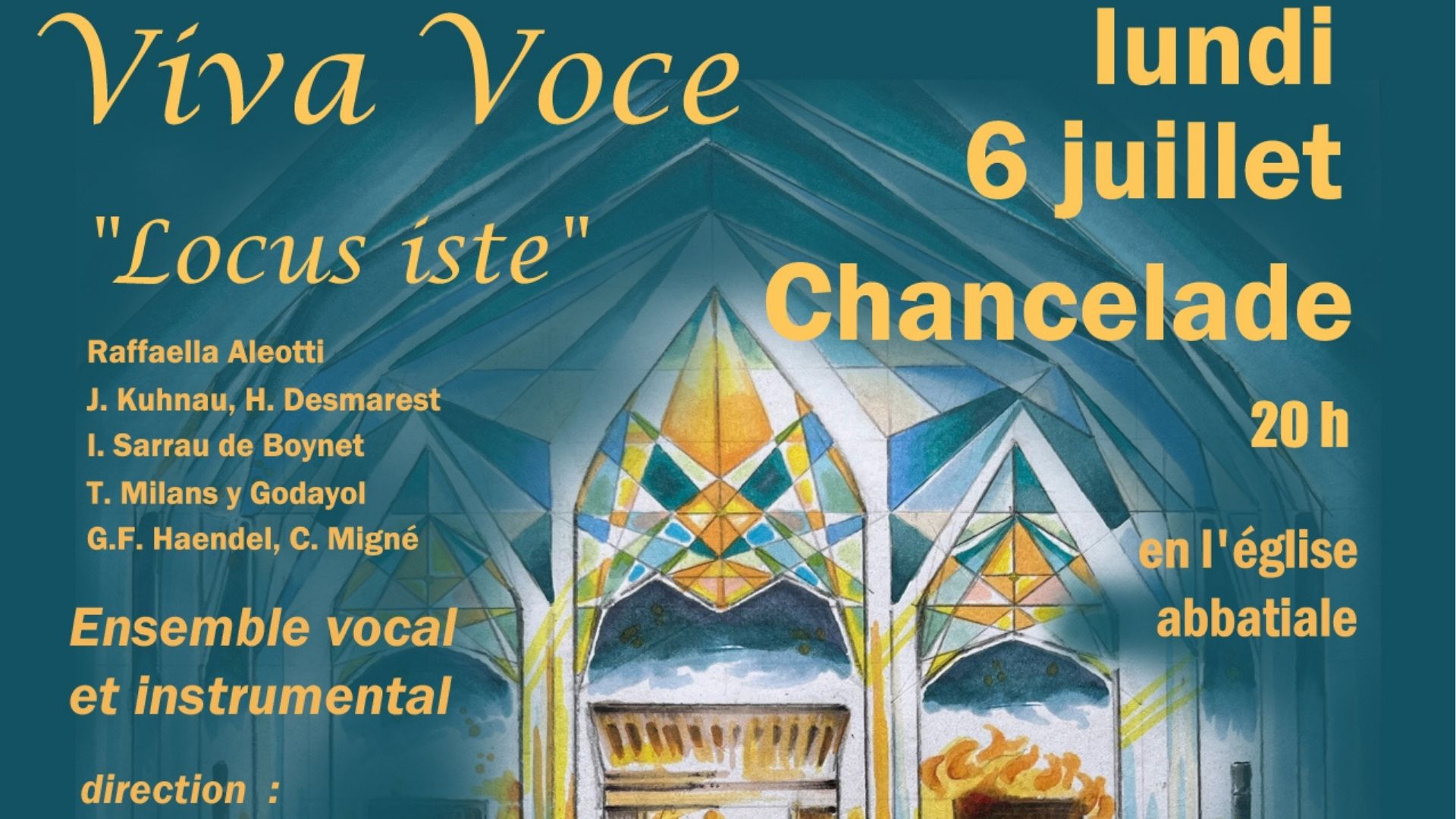 Concert baroque "Locus iste" de l'ensemble "Vi ...