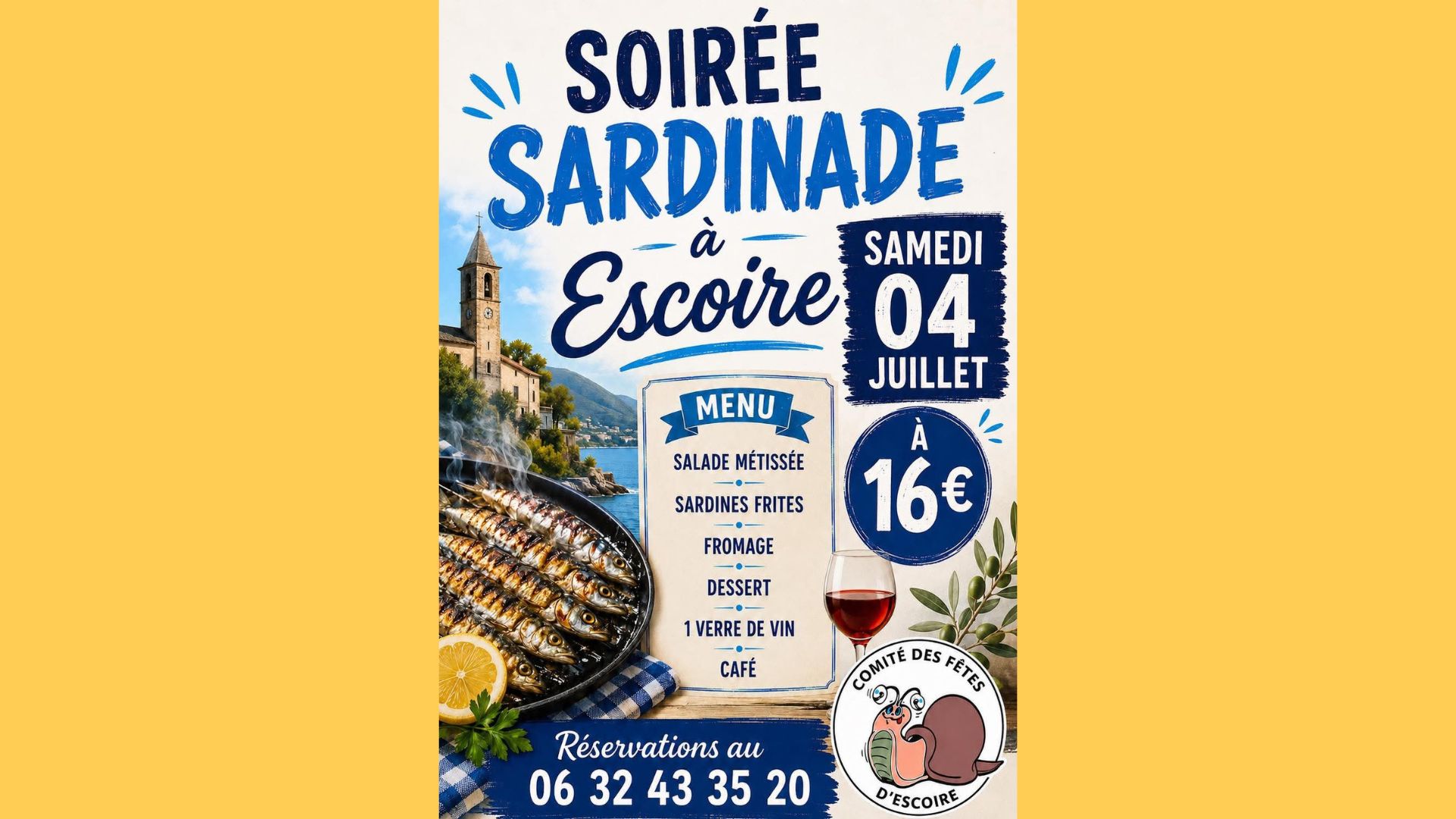 Soirée Sardinade