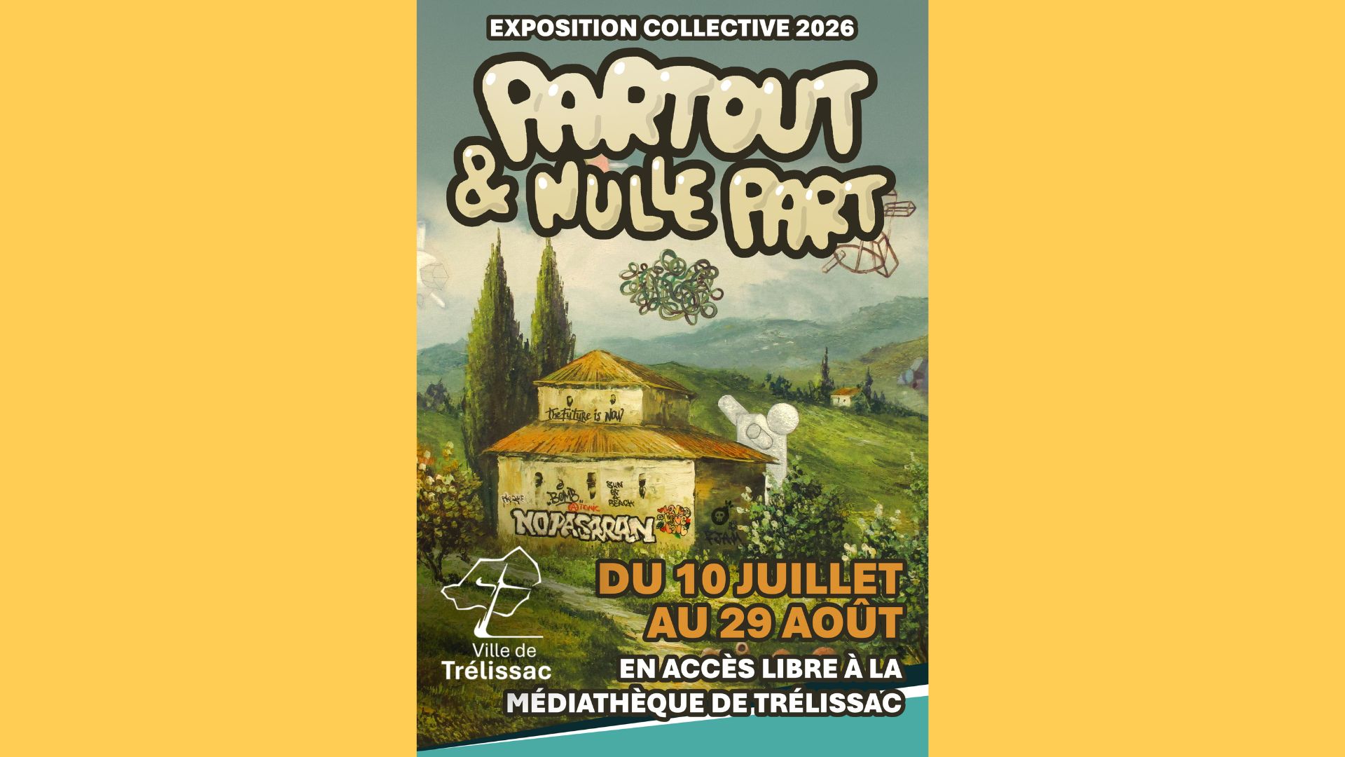 Le street art s'expose à la médiathèque de Tré ...