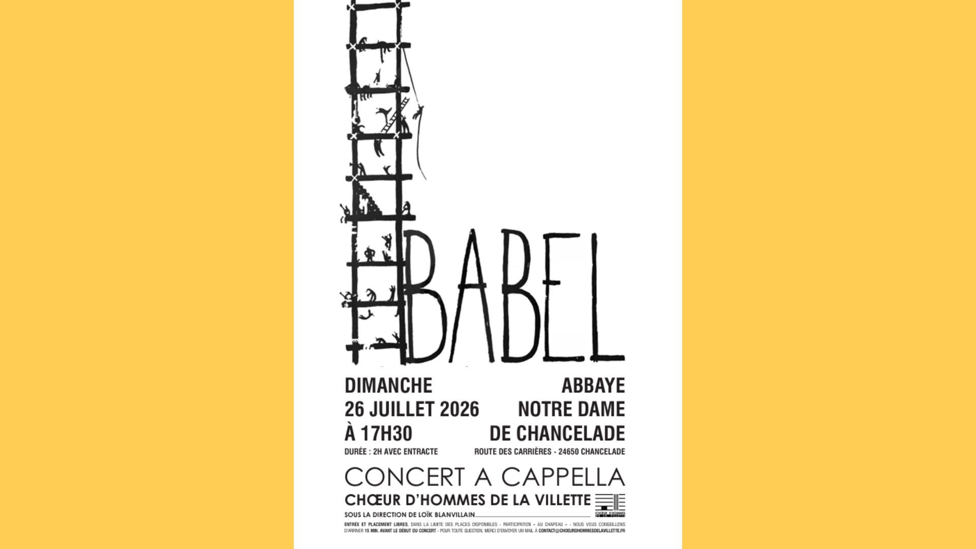 Choeur d'Hommes de La Villette