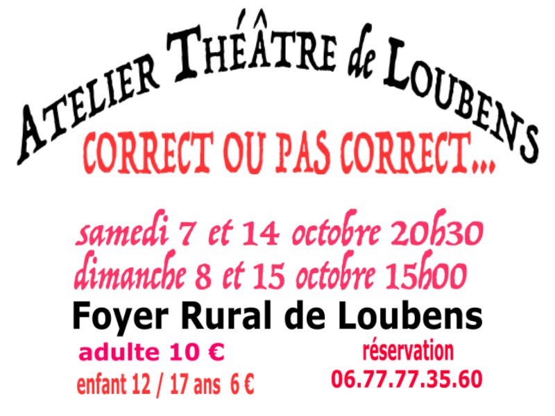 Atelier théâtre de Loubens