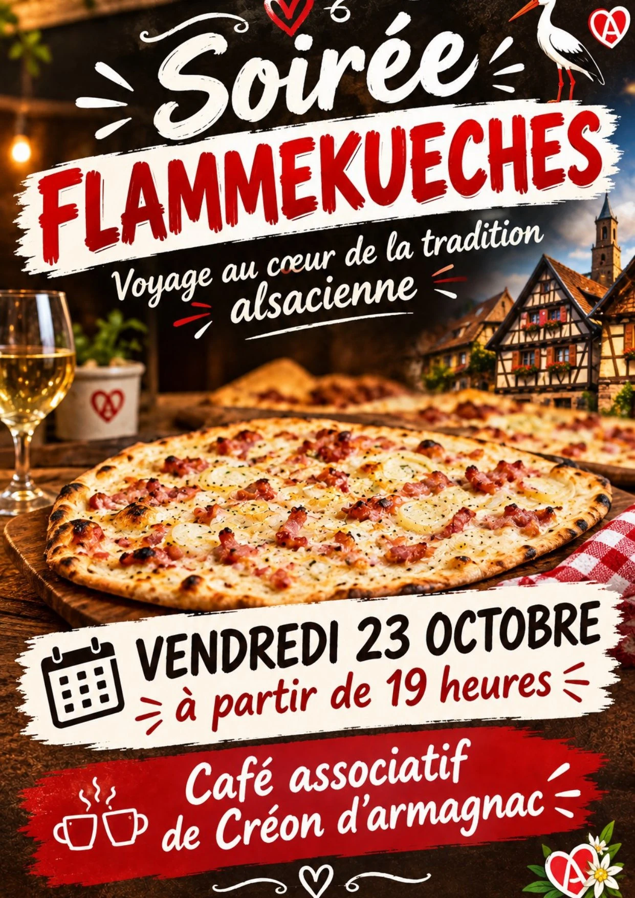 Soirée flammekueches