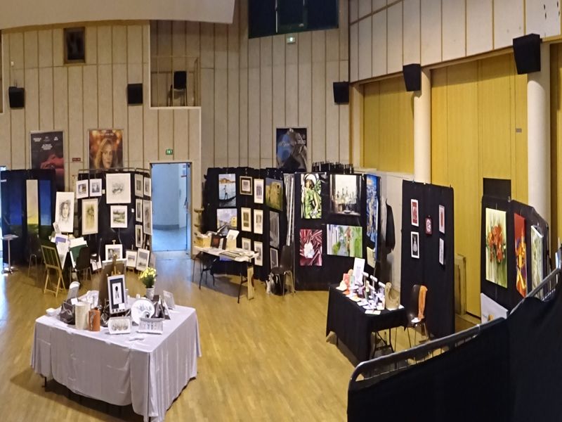 Exposition des tableaux de Guylaine Mauran