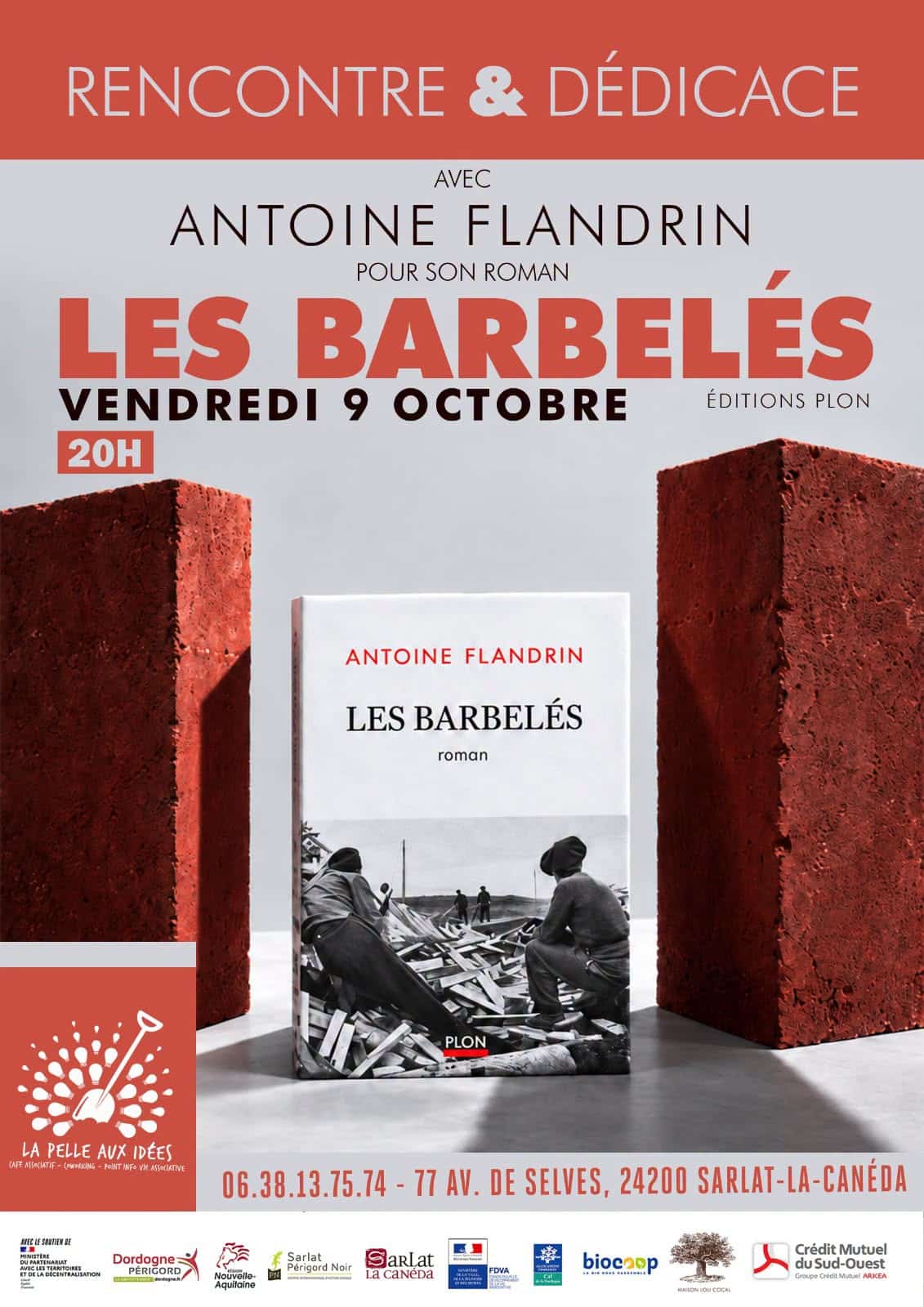 Rencontre & dédicace avec Antonin Flandrin