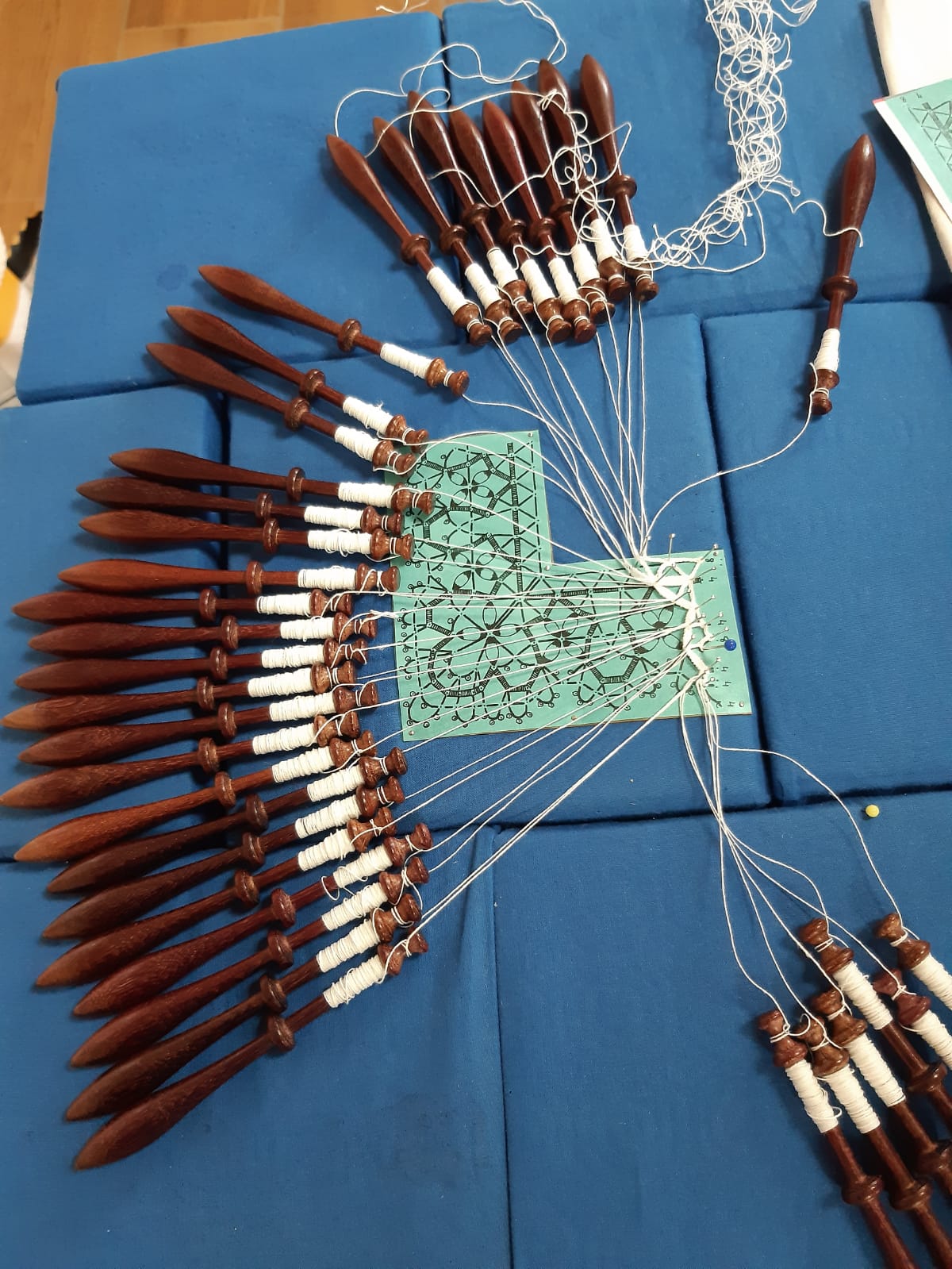 Démonstration des Dentellières de Bouricos