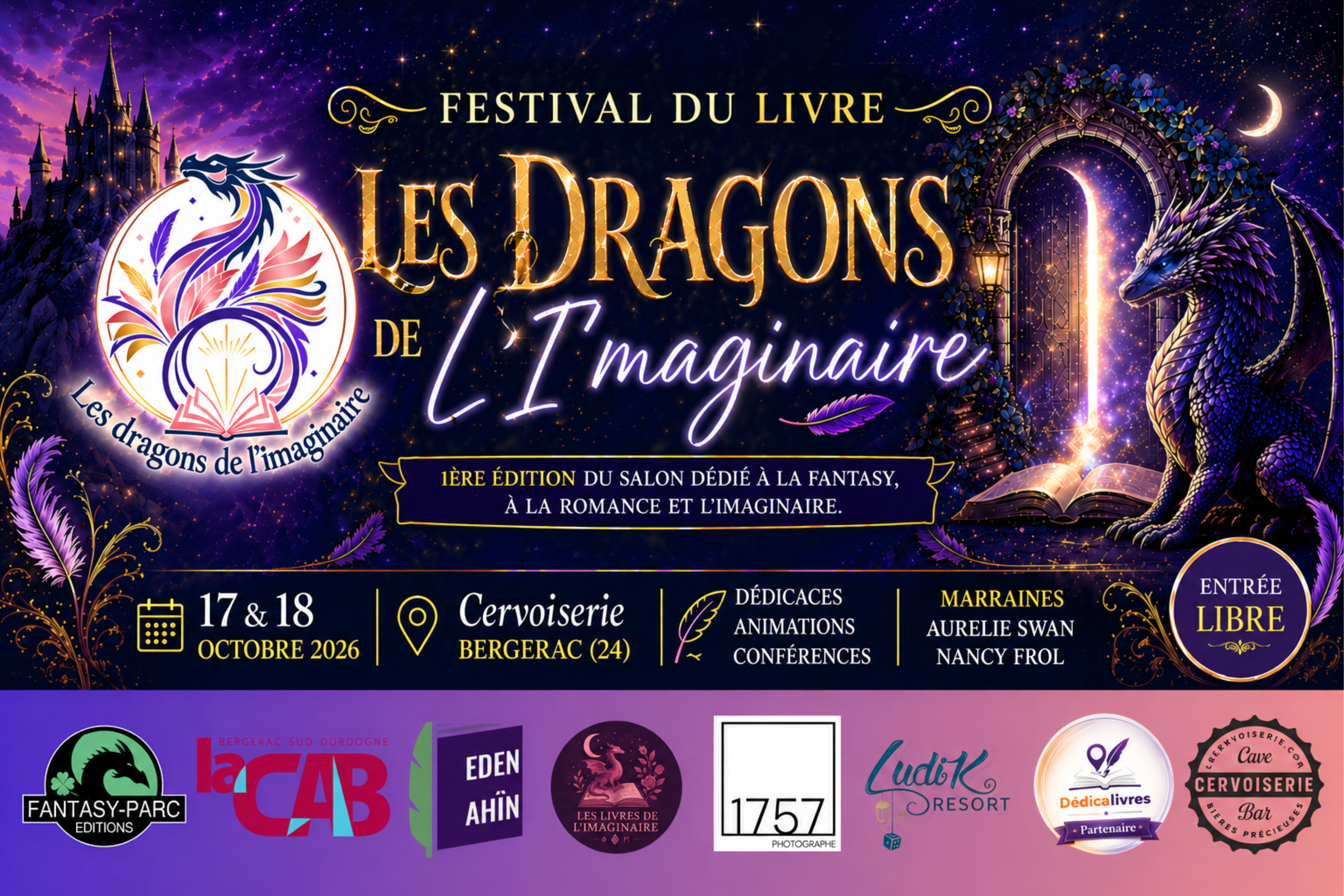 Les Dragons de l’Imaginaire | Festival de Littérature Fantastique