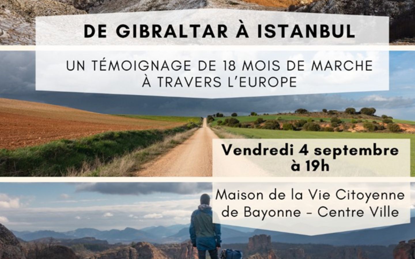 Traverser l'Europe à Pied