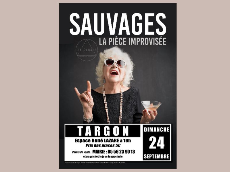 Théâtre : « Sauvages », la pièce improvisée
