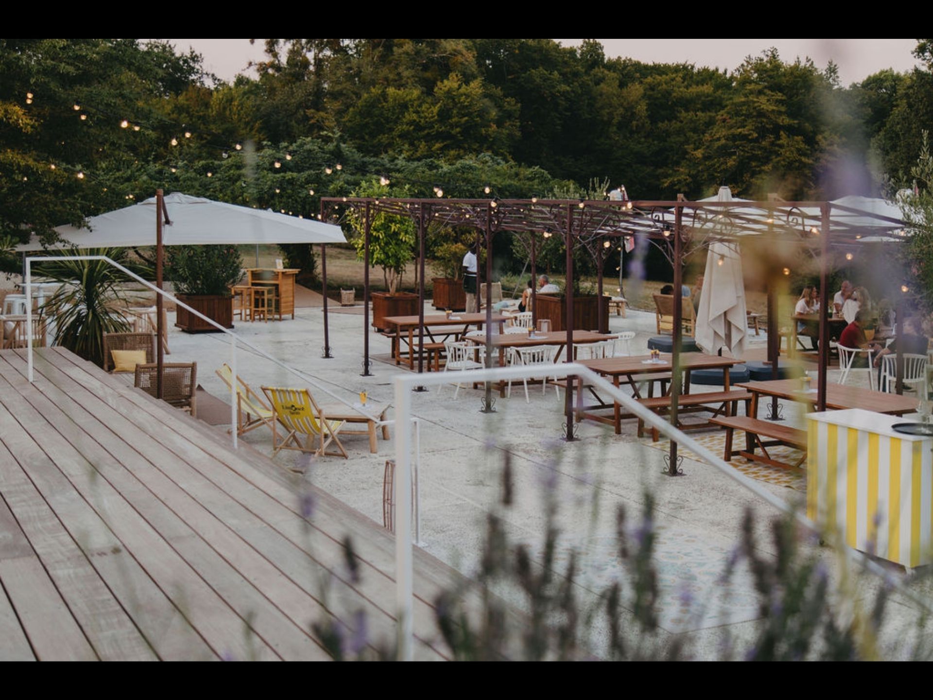 Sainte-Raphine - restaurant Côté Piscine