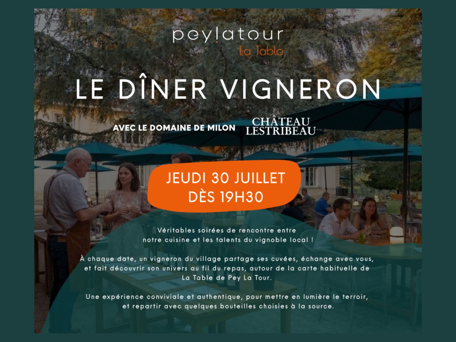 Diner vigneron