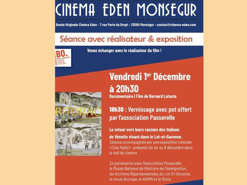 Séance avec réalisateur et exposition 