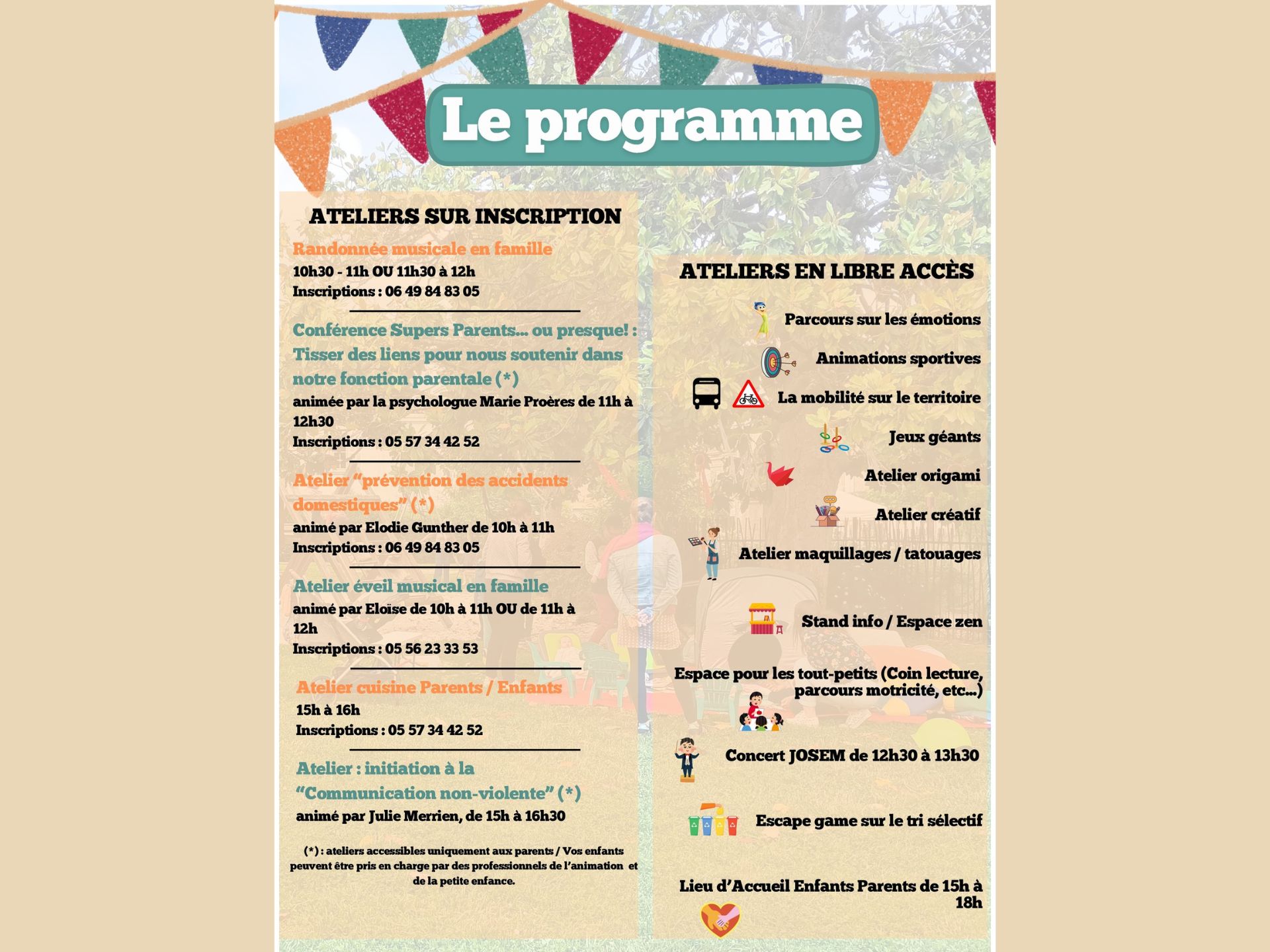 Réseau parentalité du Créonnais