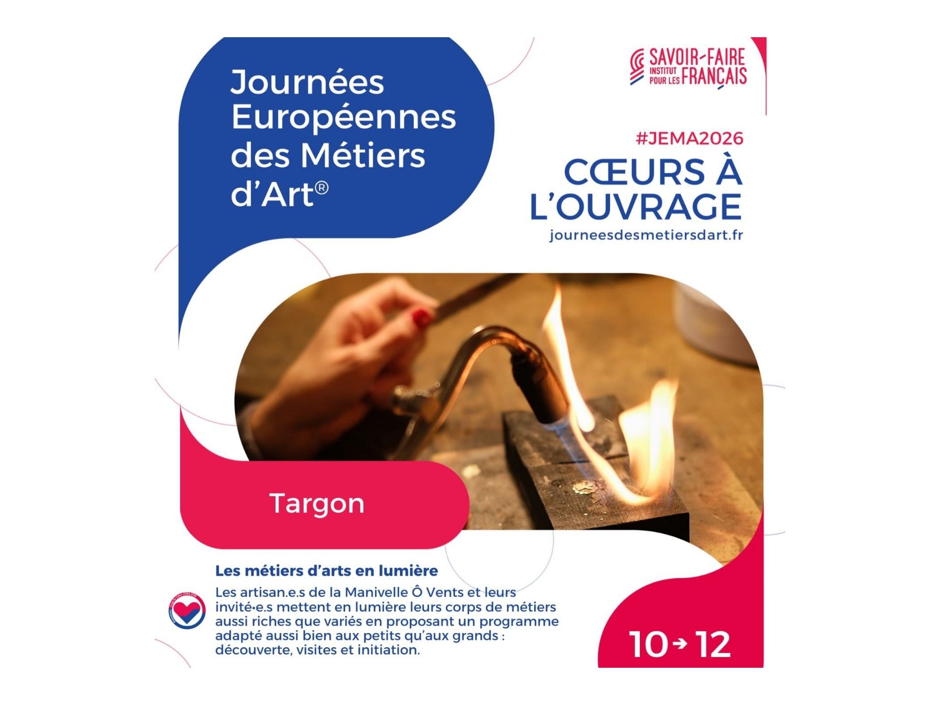 Journées européennes des métiers d'art à La Manivelle ô vents