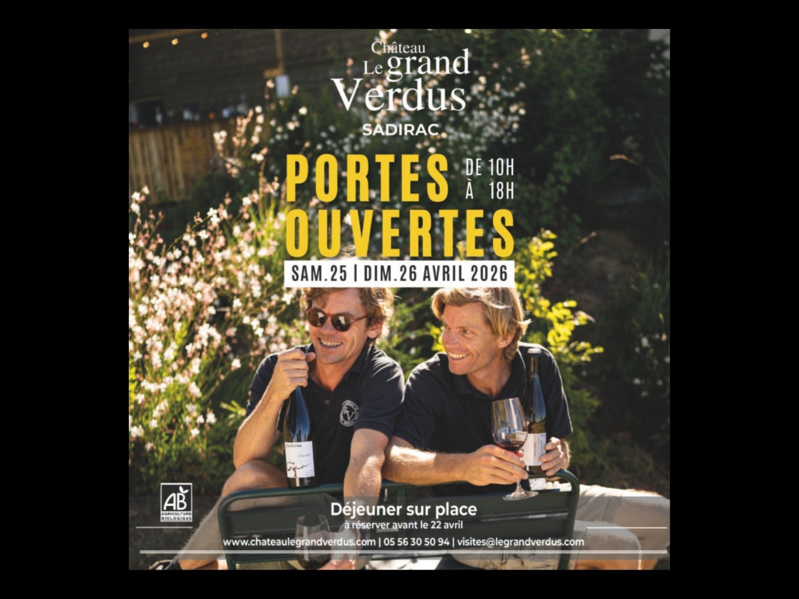 Portes ouvertes au Grand Verdus