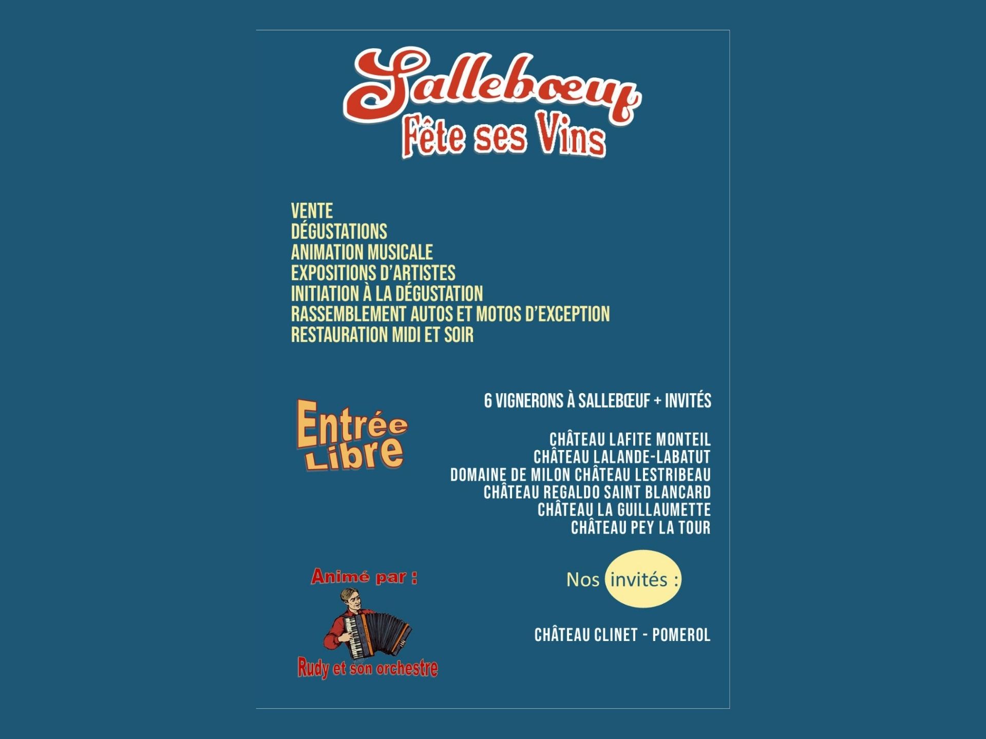 Salleboeuf en fete