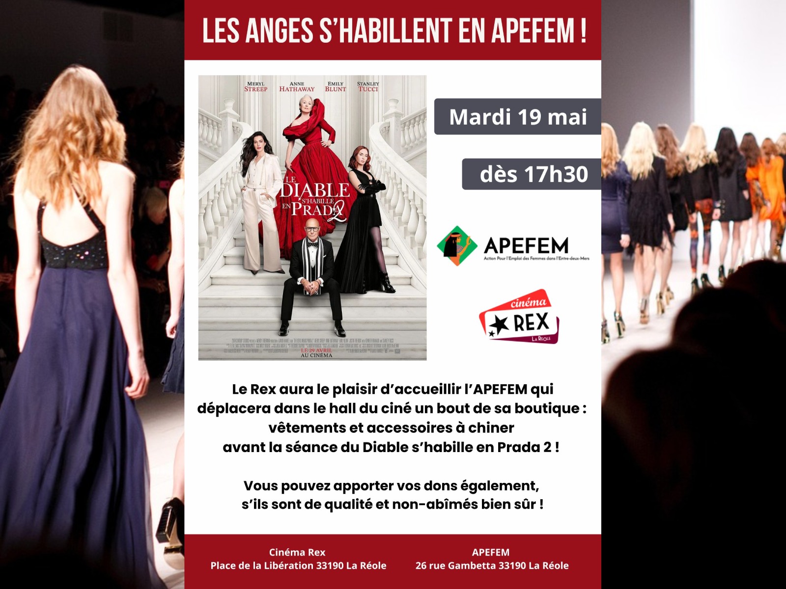 Les anges s'habillent en Apefem