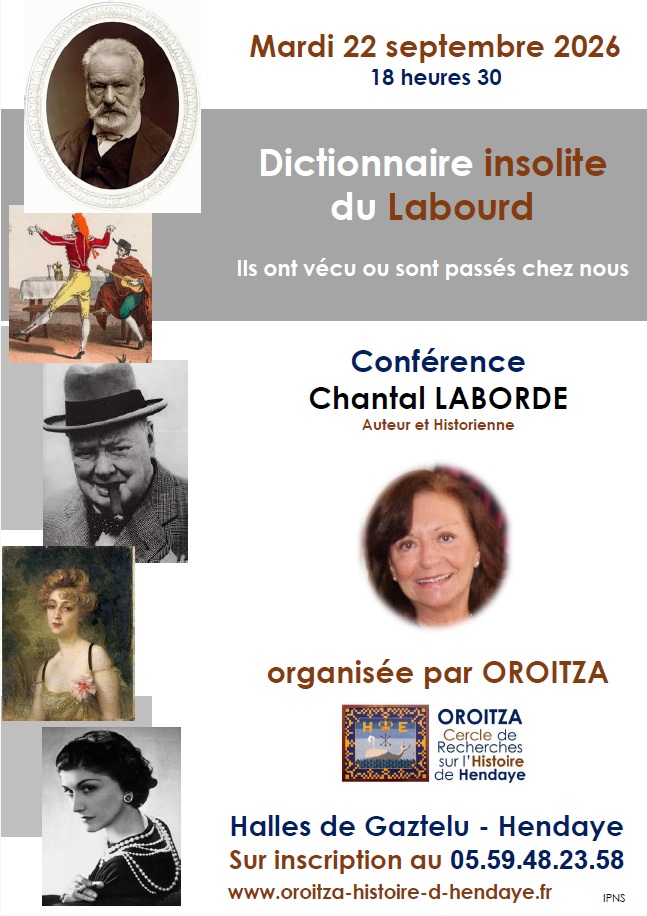 Conférence - Dictionnaire insolite du Labourd