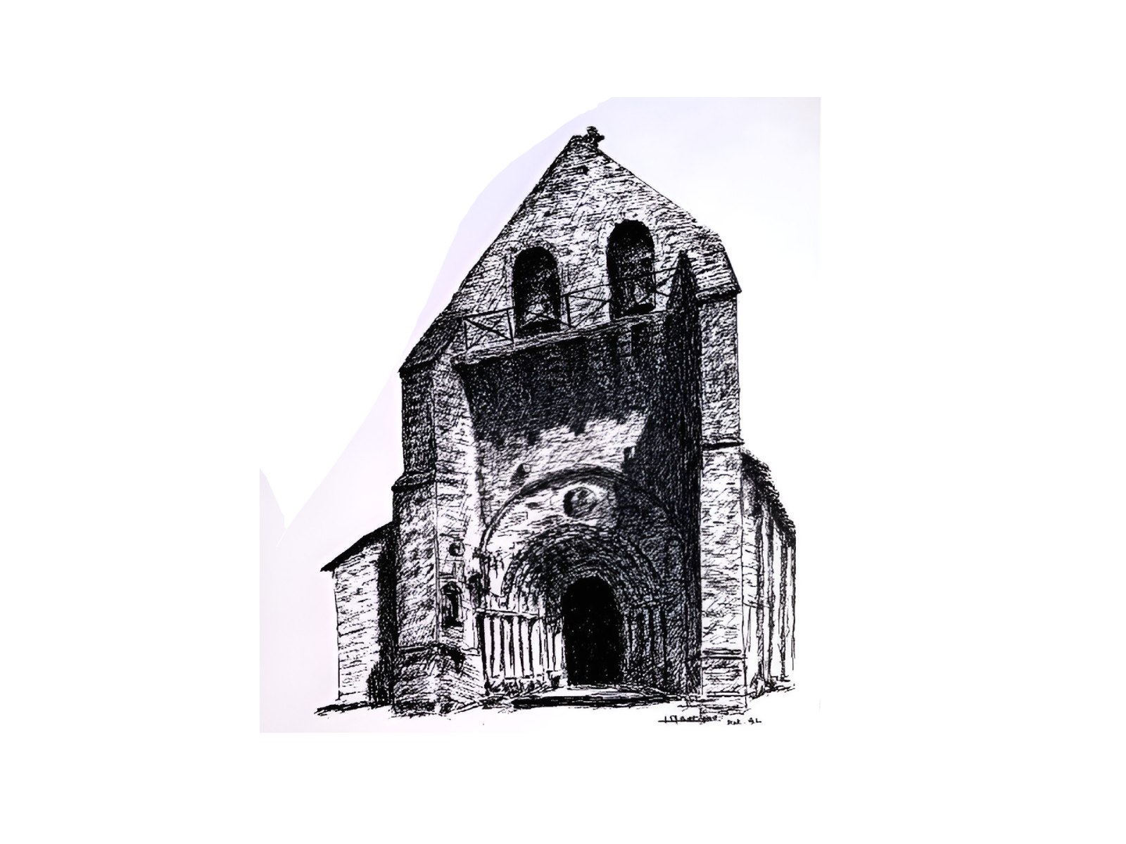 Visite libre et commentée de l'église Saint-Martin de Haux