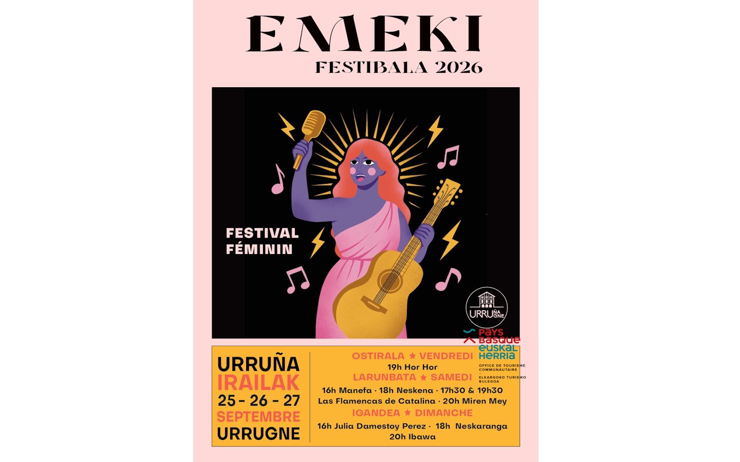  Emeki : Festival musical Féminin