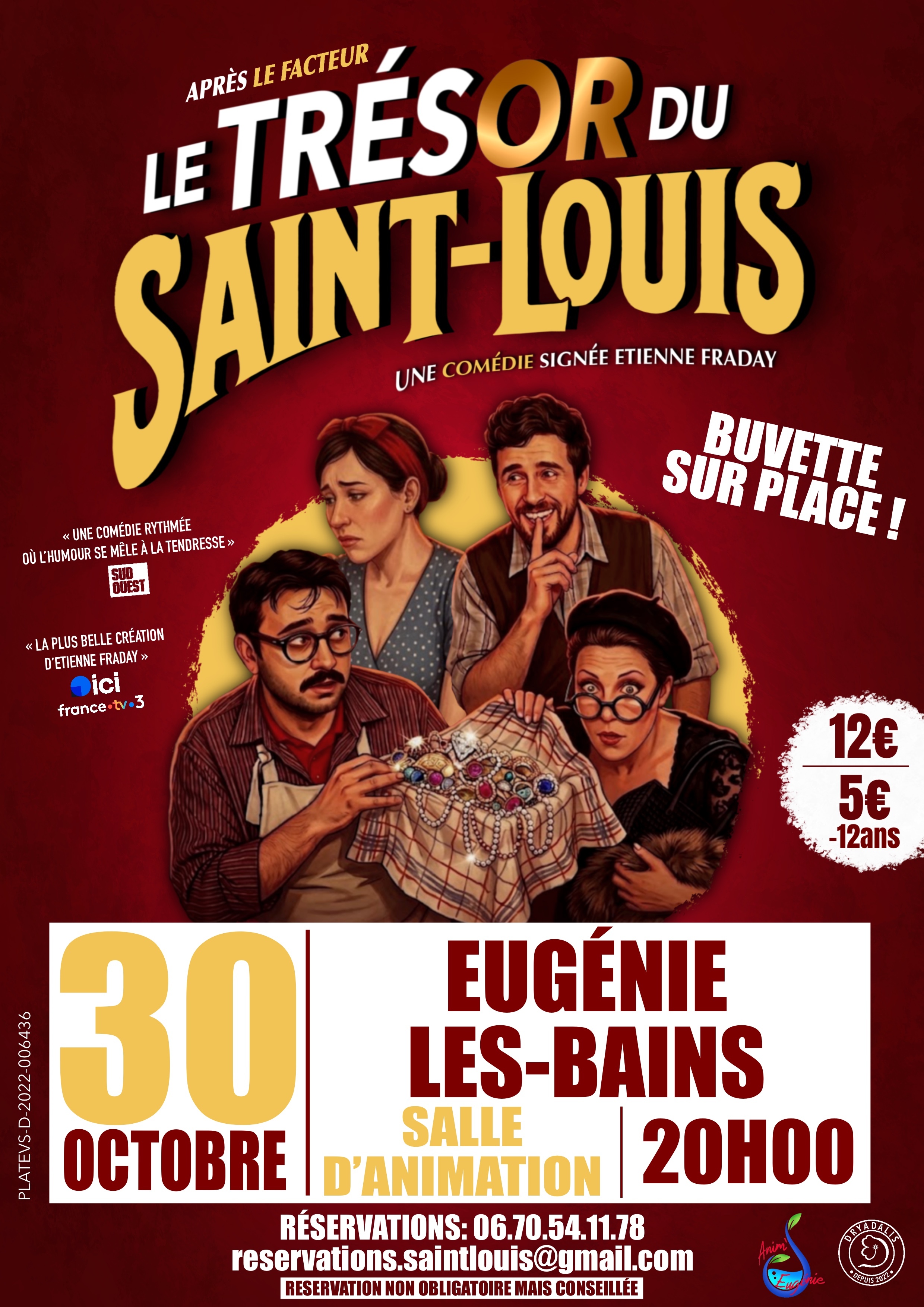 Théâtre "Le trésor du Saint-Louis"
