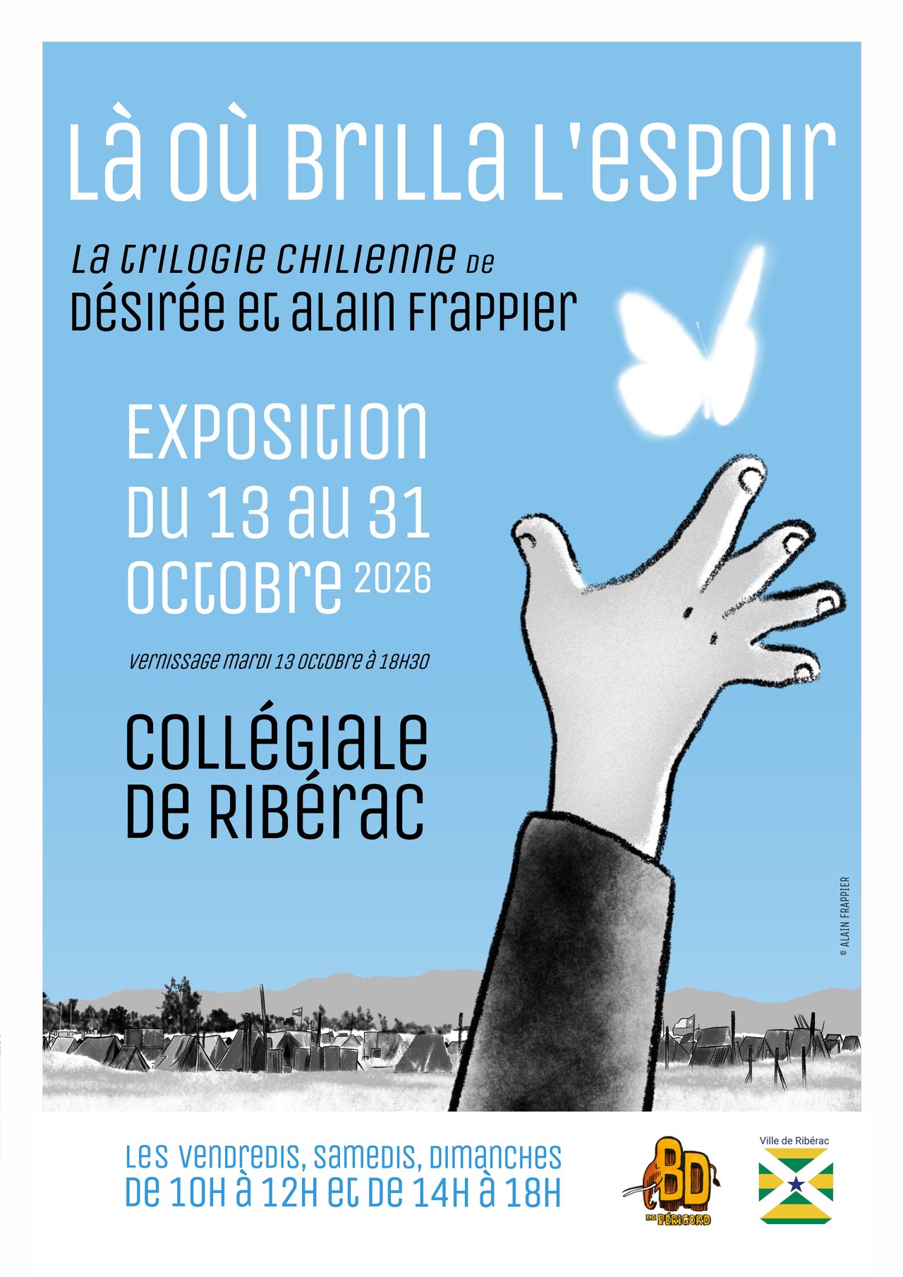 Exposition "Là où brillera l'espoir"