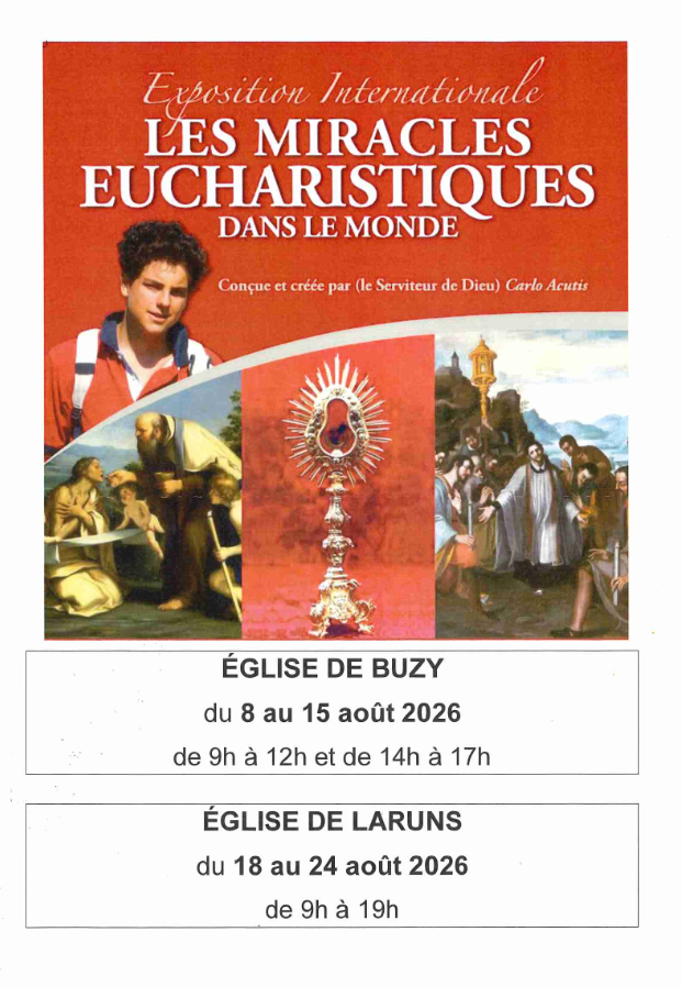 Exposition : Les miracles eucharistiques dans  ...