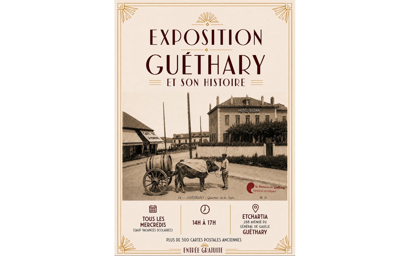 Exposition "Guéthary et son histoire"