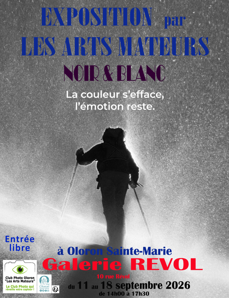 Exposition Noir & Blanc, la couleur s'efface, l'émotion reste