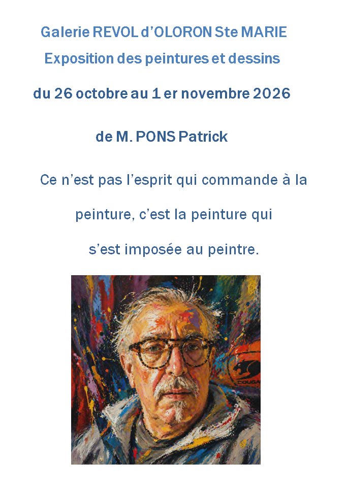 Exposition "Ce n'est pas l'esprit qui commande à la peinture, c'est la peinture qui s'est imposée au peintre"
