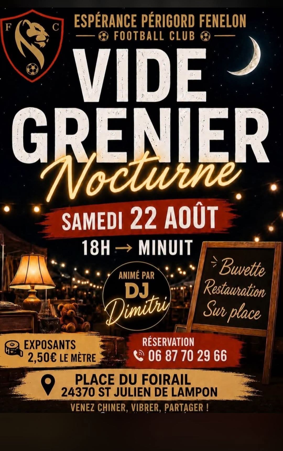 VIDE GRENIER NOCTURNE