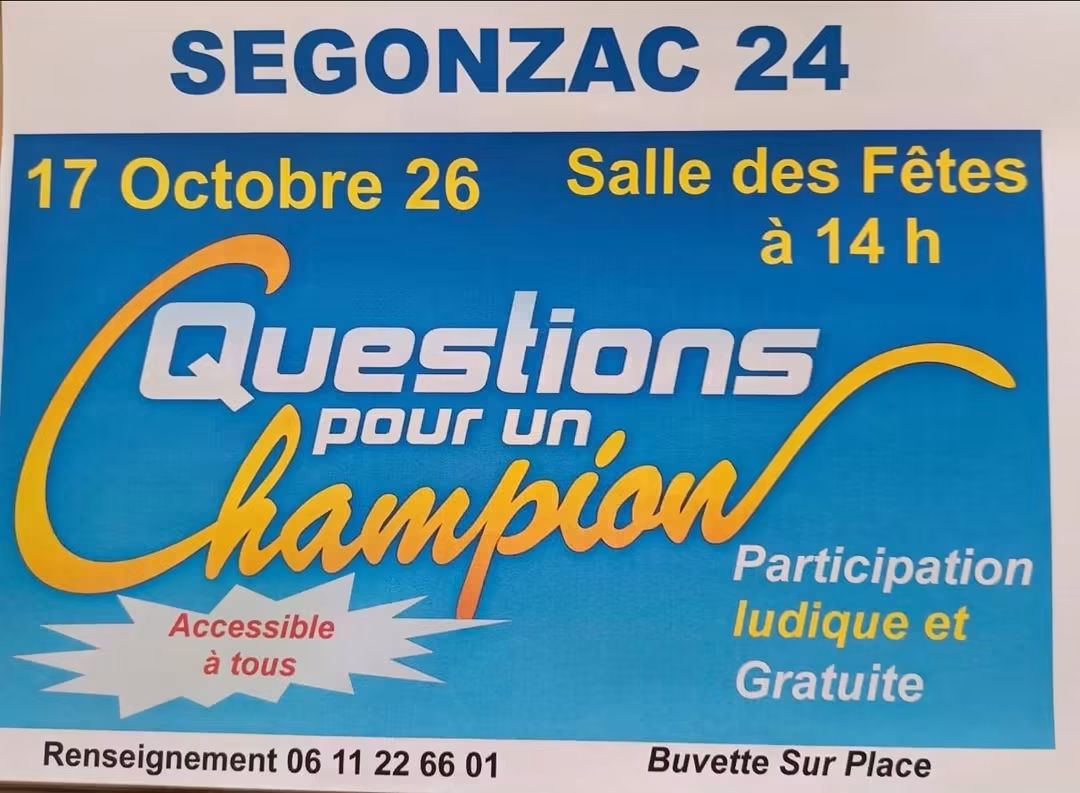 Questions pour un champion
