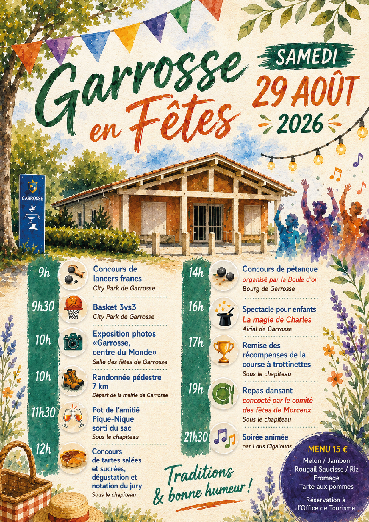 Fêtes locales de Garrosse