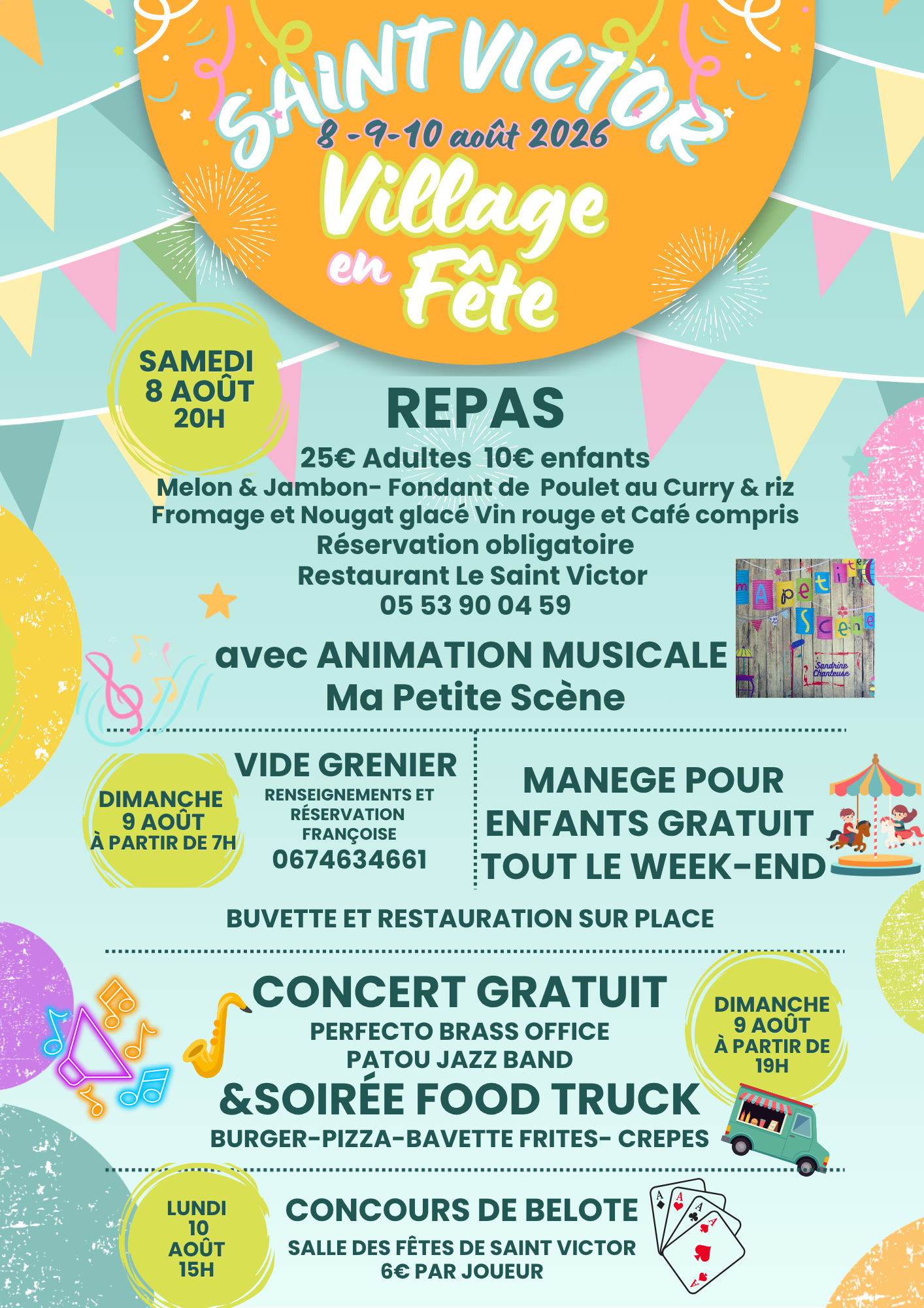 Saint Victor Village en Fête