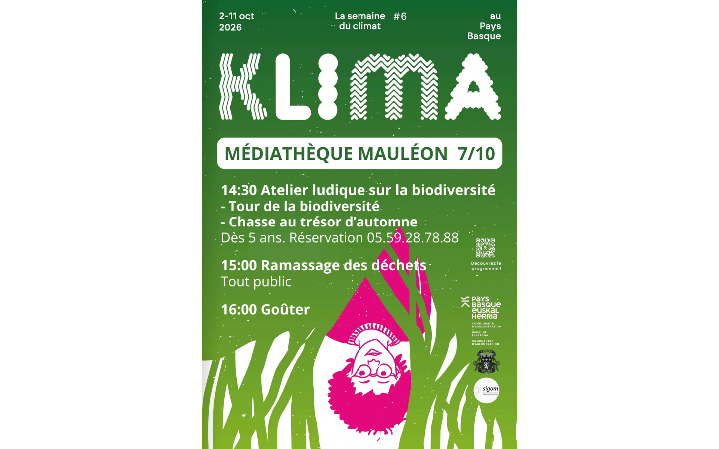 Semaine du climat : la tour de la biodiversité