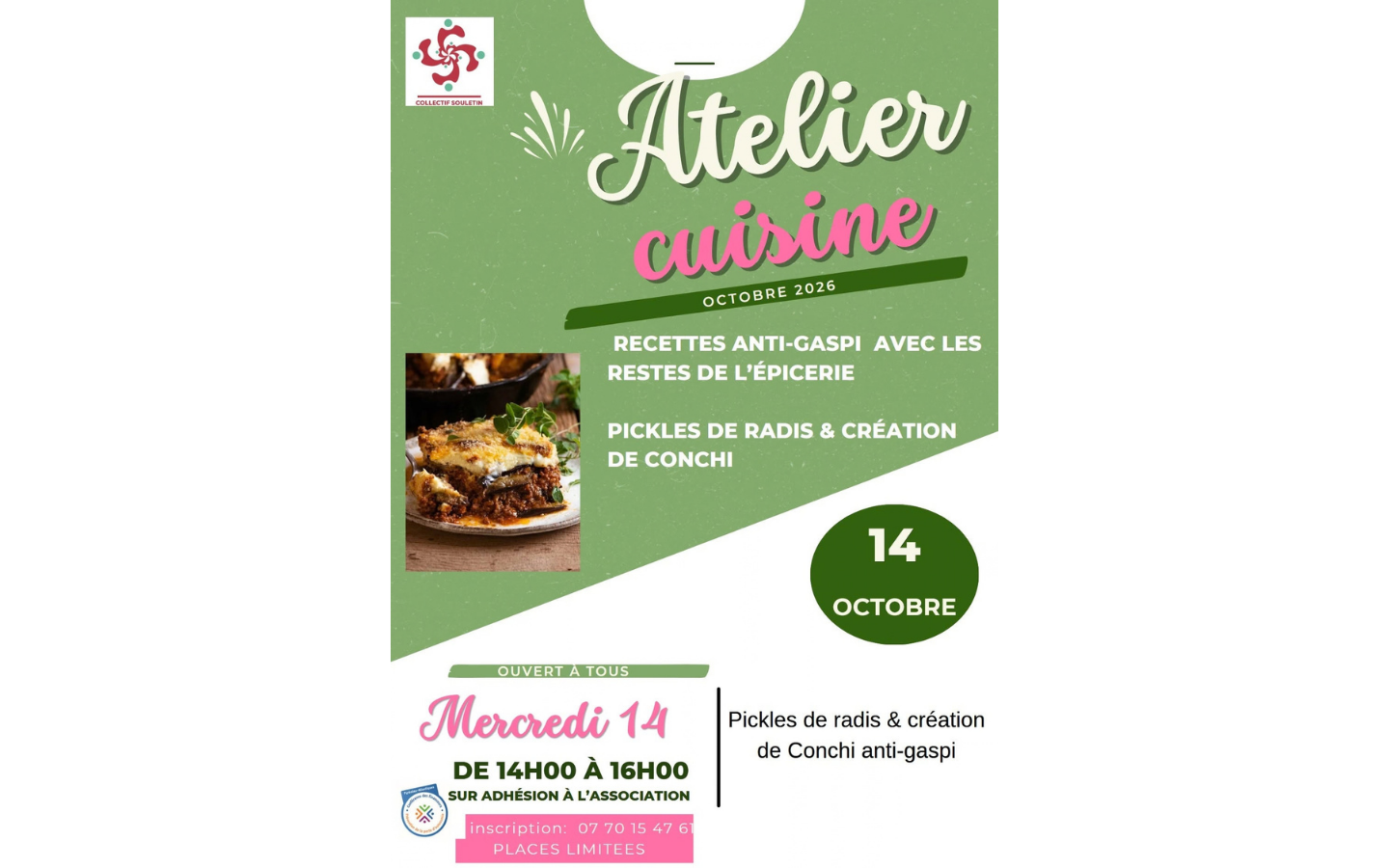 Atelier cuisine 