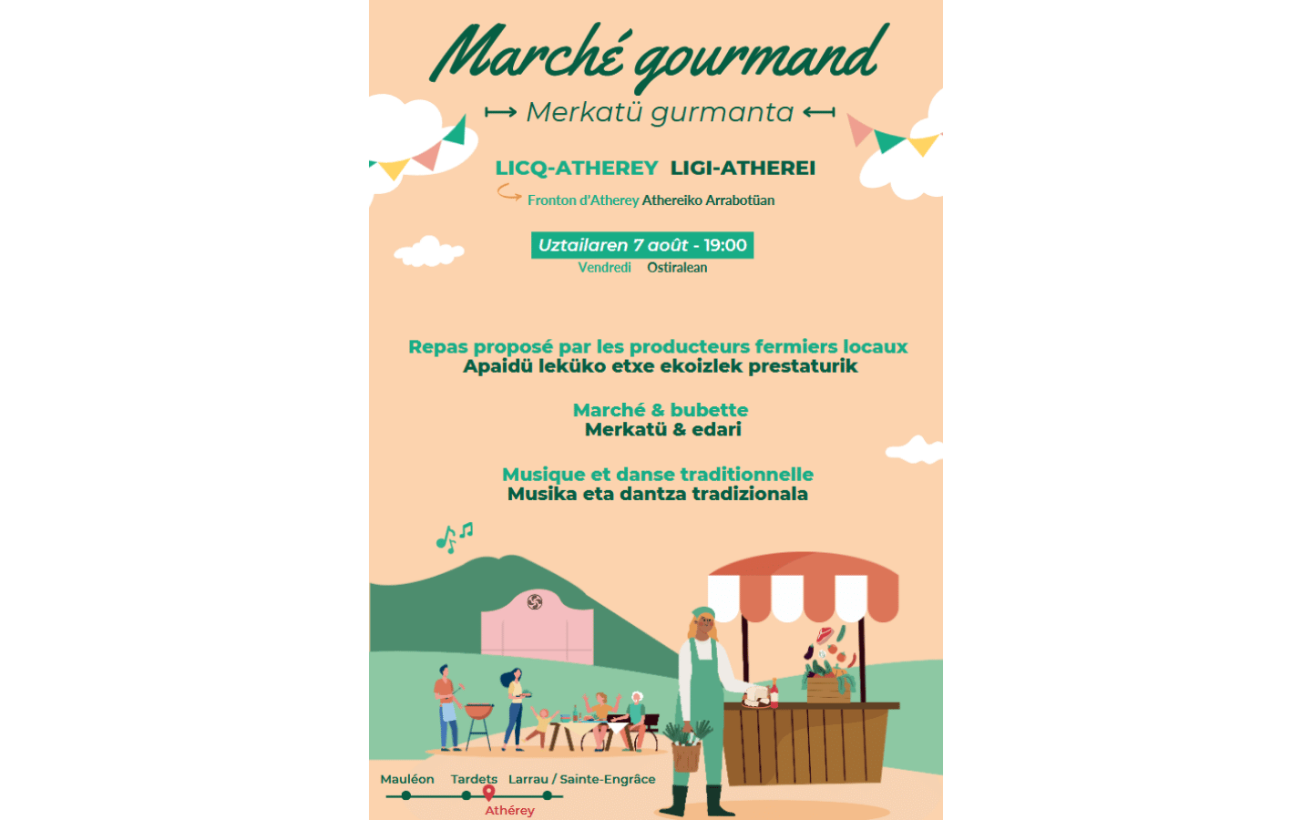 Marché gourmand de producteurs locaux
