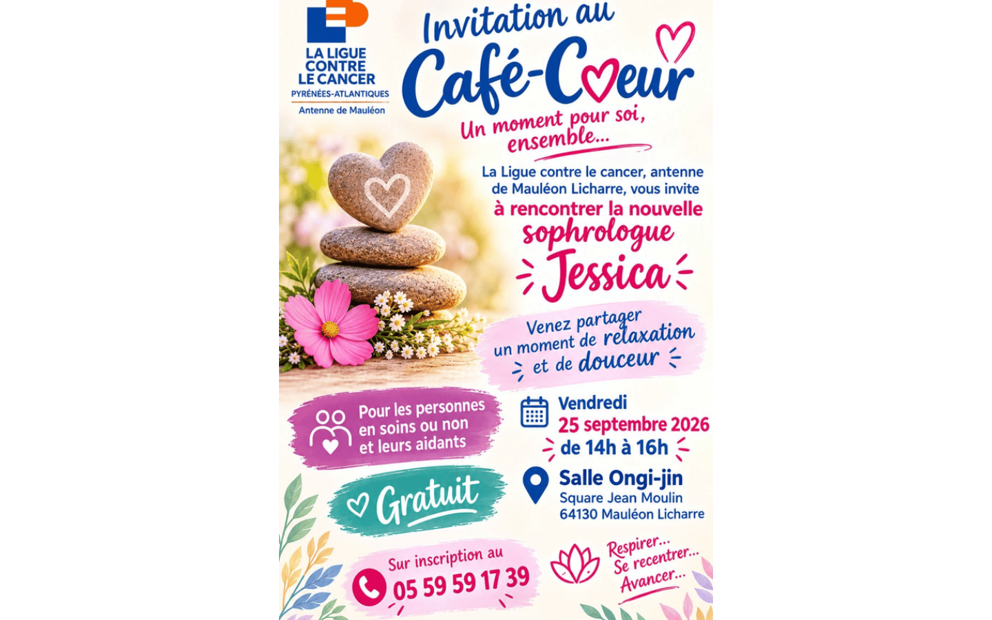Invitation café-cœur