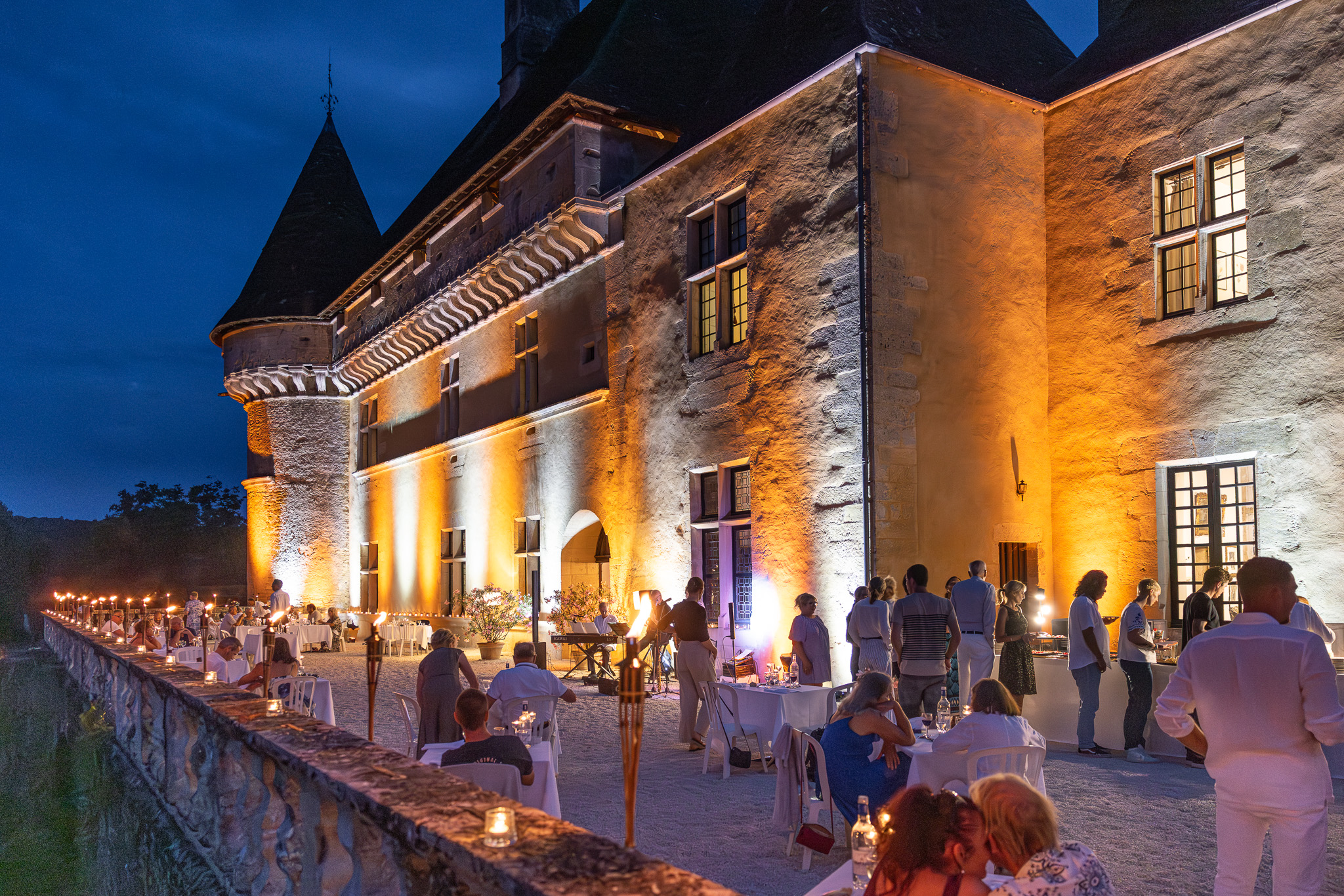 Les soirées étoilées au Château de Losse