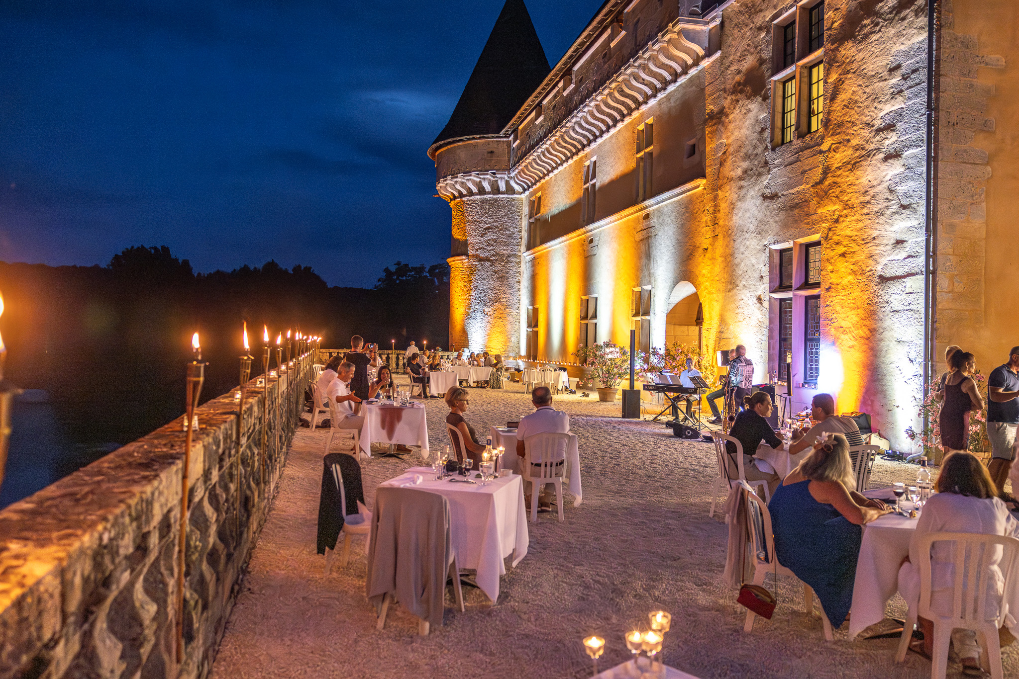 Les soirées étoilées au Château de Losse