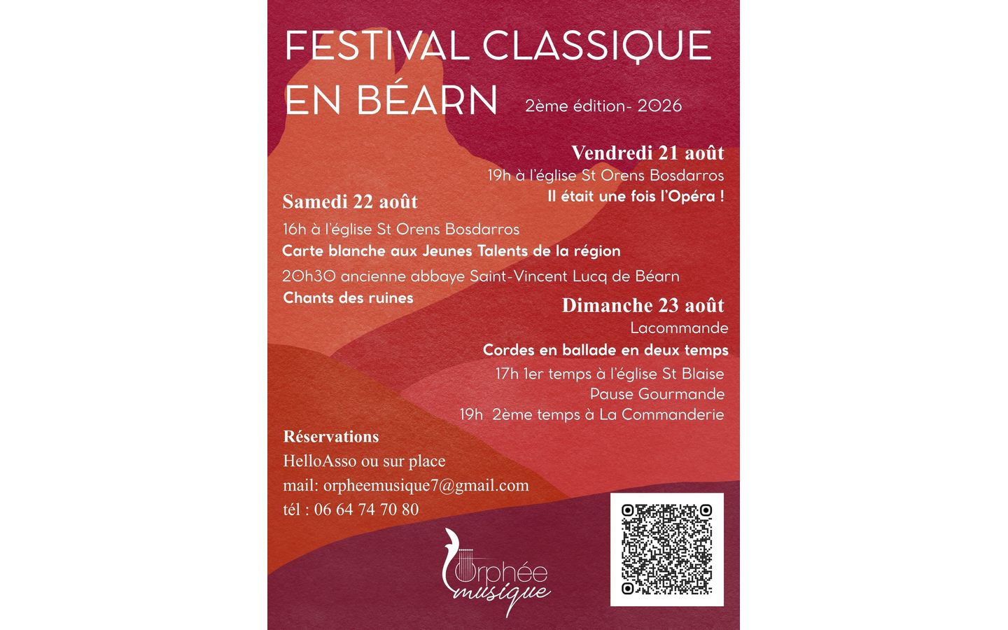 Festival classique en Béarn : Carte blanche au ...