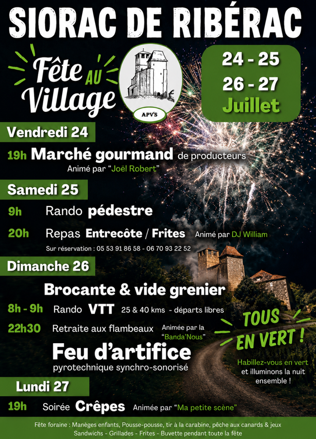 Grande fête au village