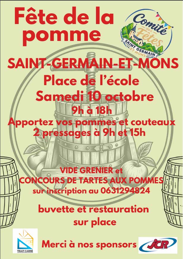 Fête de la Pomme et vide grenier