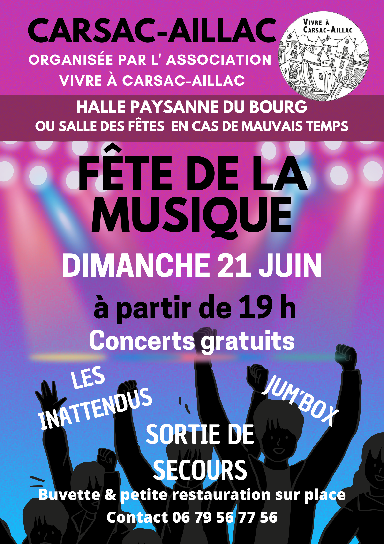 Fête de la musique à Carsac-Aillac