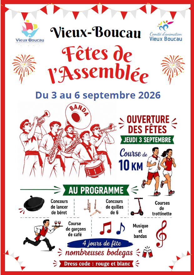Fêtes de l'Assemblée / La pinasse boucalaise / ...